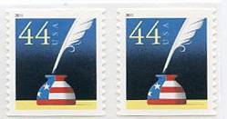 U.S. #4496 Quill & Ink - Coil Pair