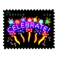 U.S. #4502 Neon Celebrate Forever (2011)