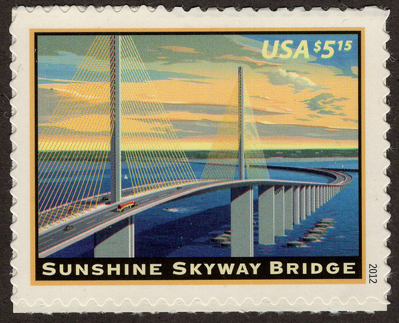 U.S. #4649 Sunshine Skyway Bridge $5.15