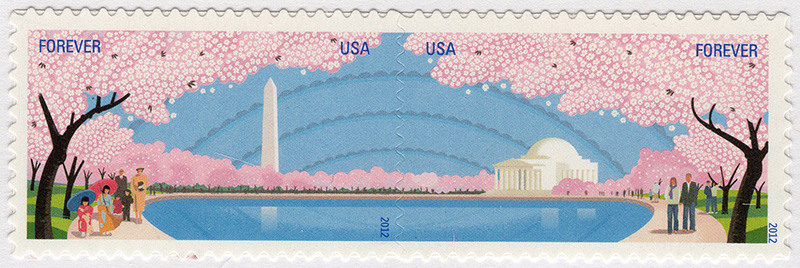 U.S. #4652a Cherry Blossom Centennial