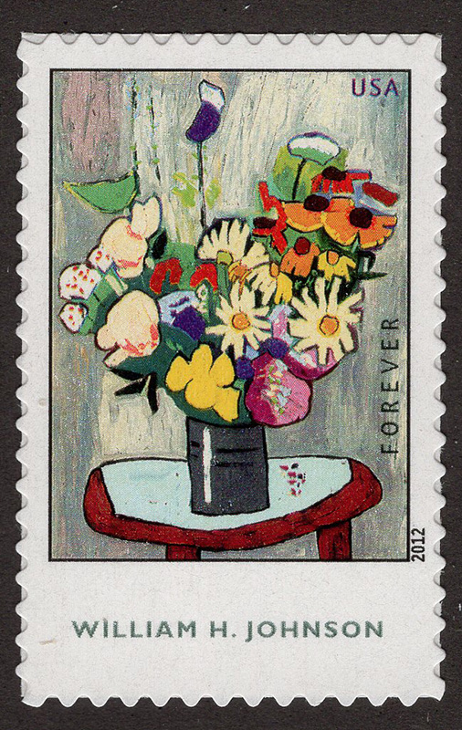 U.S. #4653 William H. Johnson, Artist