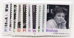 U.S. #4654-63 20th Century Poets, 10 Singles