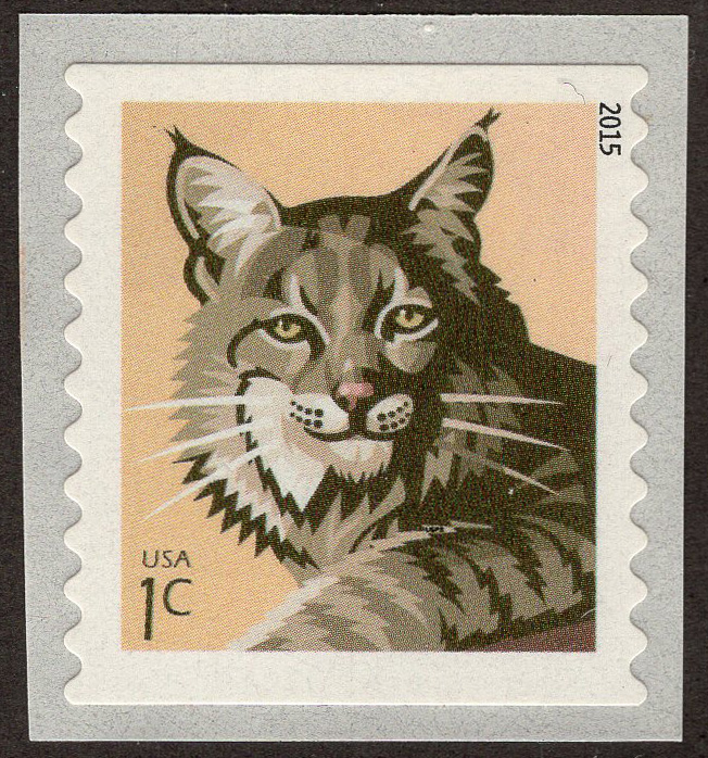 U.S. #4672a Bobcat (2015)