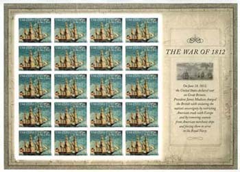 U.S. #4703 War of 1812 Bicentennial - Pane of 20