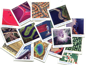 U.S. #4710a-o Earthscapes, 15 Singles