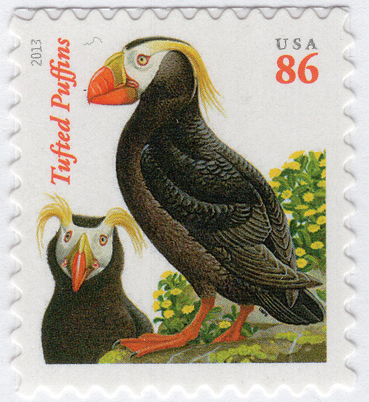 U.S. #4737A Puffin 2013 (Date in Black)
