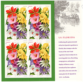 U.S. #4753 La Florida, Pane of 16