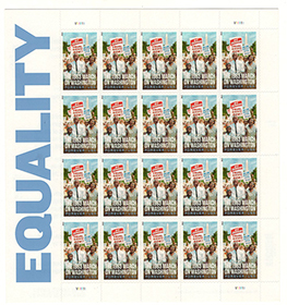 U.S. #4804 The 1963 March on Washington-Equality, Pane of 20
