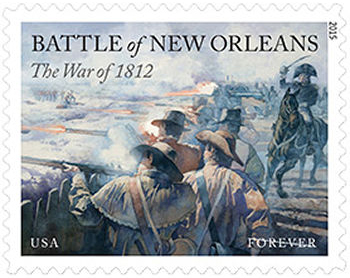 U.S. #4952 Battle of New Orleans, War of 1812