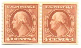 U.S. #495 Washington Pair MNH