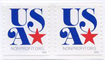 U.S. #5061 Non-Profit Rate Star Coil Pair