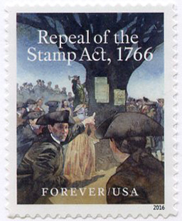 U.S. #5064 Repeal of the Stamp Act 1766