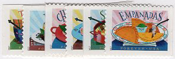 U.S. #5192-97 Delicioso, 6 Singles