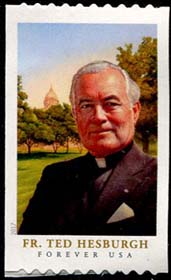 U.S. #5242 Father Ted Hesburgh Coil