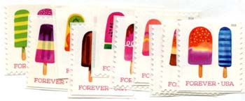 U.S. #5285-94 Frozen Treats, 10 Singles