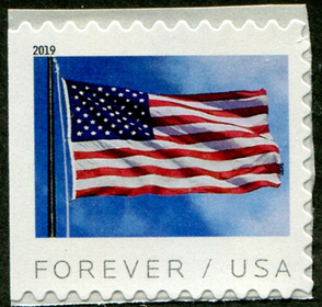 U.S. #5344 US Flag Definitive, AP Printing