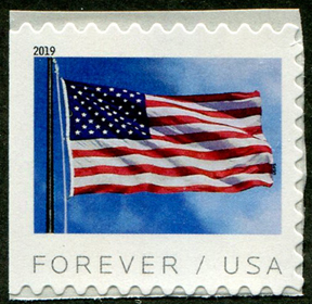 U.S. #5345 US Flag Definitive, BCA Printing