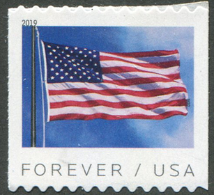 U.S. #5343 US Flag Definitive, BCA Printing