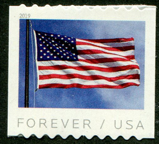 U.S. #5342 US Flag Definitive, AP Printing