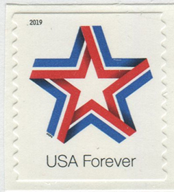 U.S. #5362 Star Ribbon coil