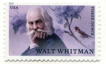 U.S. #5414 Walt Whitman 3-ounce rate