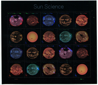U.S. #5607 Sun Science Pane of 20