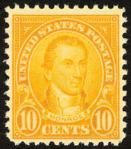 U.S. #562 10c Monroe - MNH