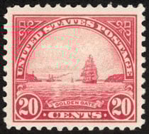 U.S. #567 20c Golden Gate - MNH