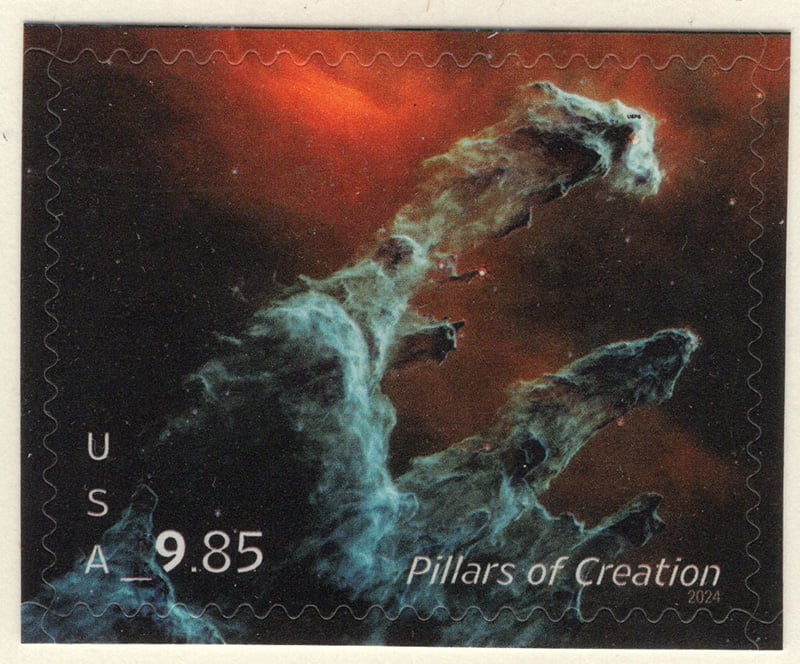 U.S. #5827 Pillars of Creation