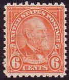 U.S. #587 6c Garfield - MNH