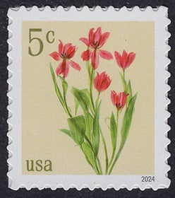U.S. #5900 Red Tulips 5c