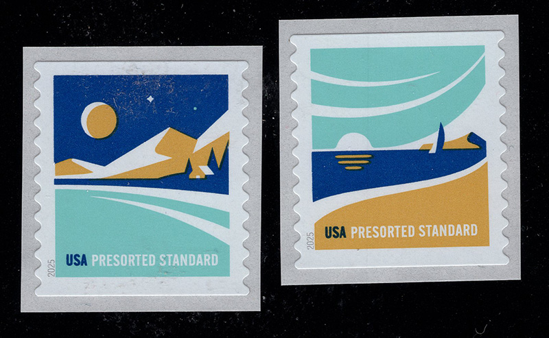 U.S. #5958-59 American Vistas, 2 Singles