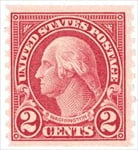 U.S. #599 2c Washington Coil - MNH