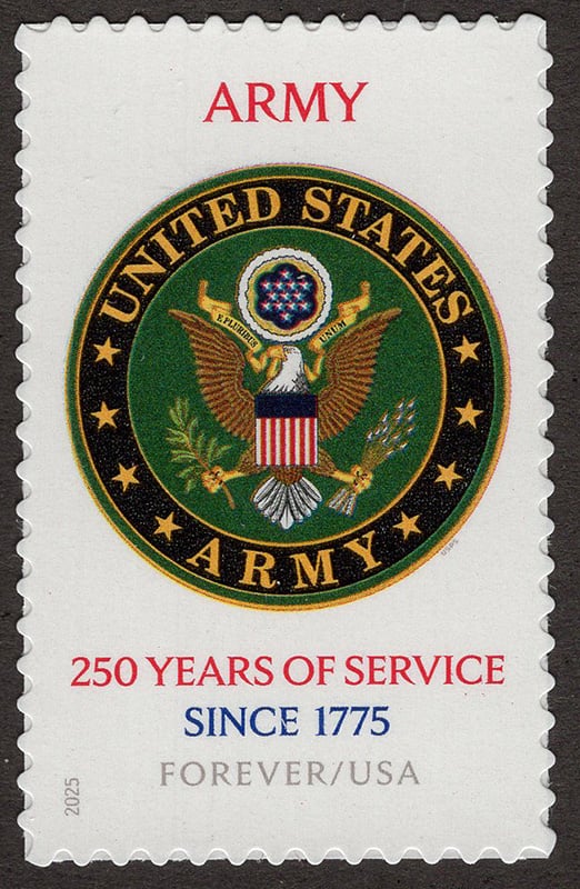 U.S. #6003 U.S. Army 250th