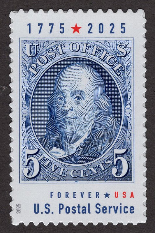 U.S. #6024 Benjamin Franklin