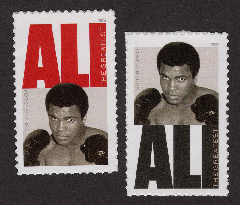 U.S. #6050-51 Ali -Set of 2 singes