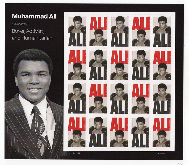 U.S. #6051 Ali - Pane of 20