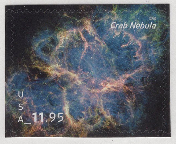 U.S. #6056 Crab Nebula Priority Mail