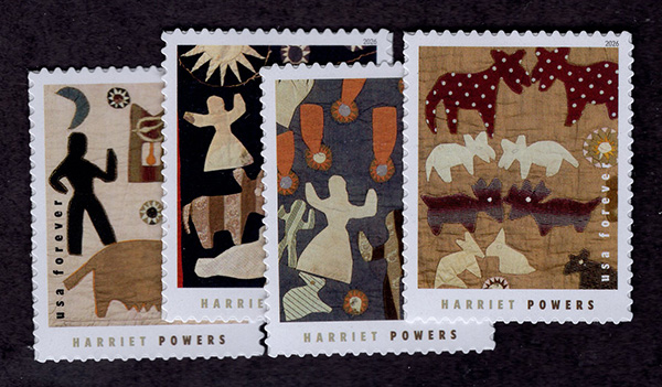 U.S. #6058-61 Harriet Powers, Quiltmaker, 4 Singles