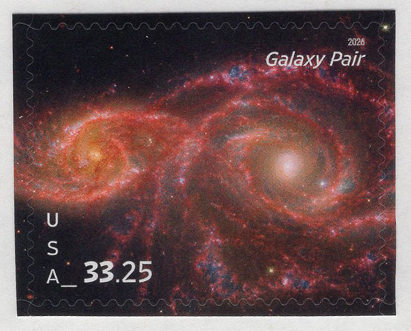 U.S. #6057 Galaxy Pair Priority Mail Express