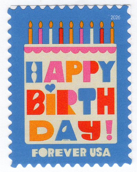 U.S. #6069 Happy Birthday