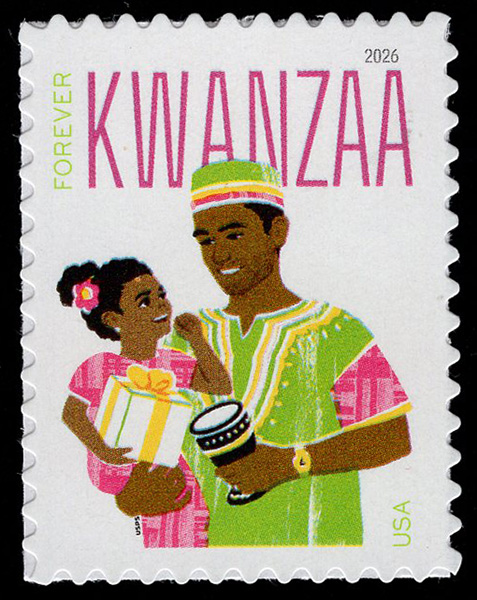 U.S. # 6121 Kwanzaa