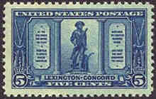 U.S. #619 'The Minute Man' - Mint