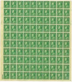U.S. #632 1c Washington