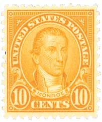 U.S. #642 10c Monroe - MNH