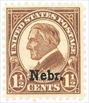 U.S. #670 11/2c Harding, Nebraska - MNH