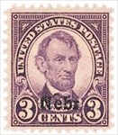 U.S. #672 3c Lincoln, Nebraska - MNH