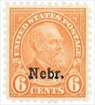 U.S. #675 6c Garfield, Nebraska - MNH