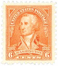 U.S. #711 6c Washington Portrait by John Trumbull - MNH