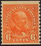 U.S. #723 6c Garfield, Coil - MNH